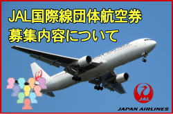 JAL���ې��̕�W���e�ɂ���